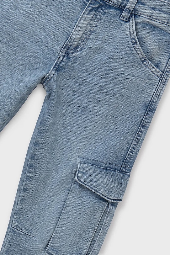 Детские джинсы Mayoral cargo голубой 6531.7F.Junior.PPYA