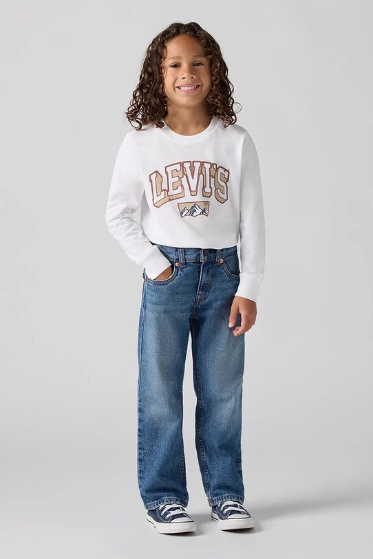 Levi's jeans copii 551Z AUTHENTIC STRAIGHT JE jeans albastru 8EL231