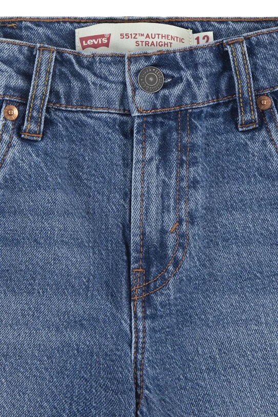 Levi's jeans copii 551Z AUTHENTIC STRAIGHT JE 9EL231 albastru