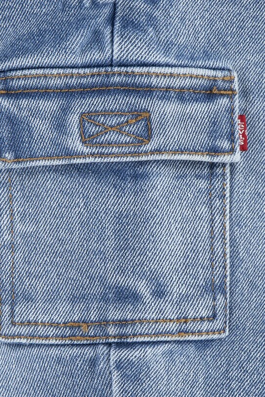 Detské nohavice na traky Levi's LOOSE FIT CARGO OVERALL 6EM311