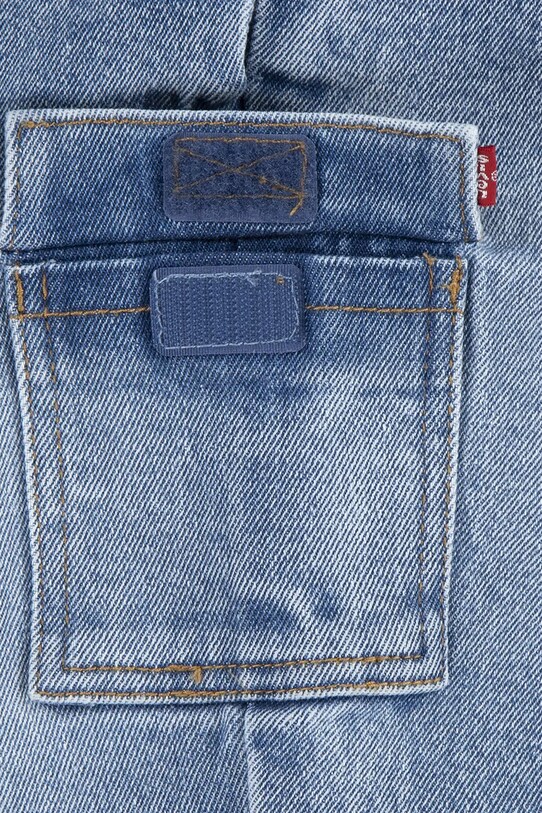 Detské nohavice na traky Levi's LOOSE FIT CARGO OVERALL 6EM311