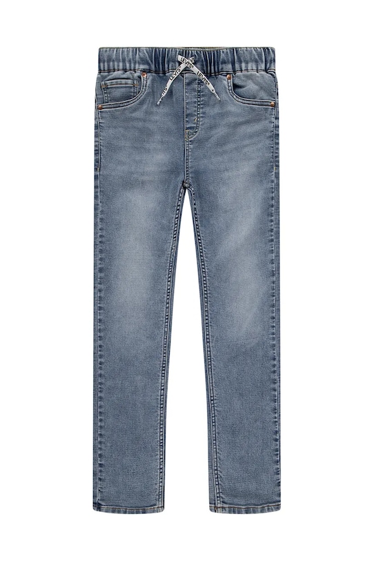 Detské rifle Levi's SLIM TAPER PULL ON PANTS rifle modrá 8EM697