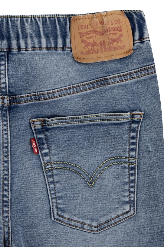 Dětské rifle Levi's SLIM TAPER PULL ON PANTS modrá 8EM697