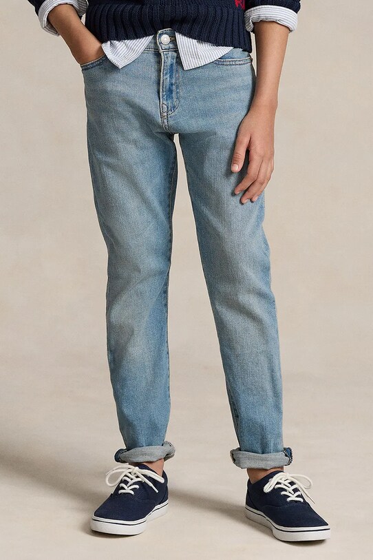 Polo Ralph Lauren jeans copii 323701275001 albastru