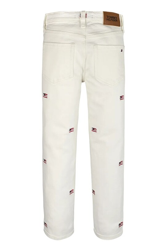 Băieți Tommy Hilfiger jeans copii ARCHIVE CRITTER KB0KB09561.128.176.PPYA alb