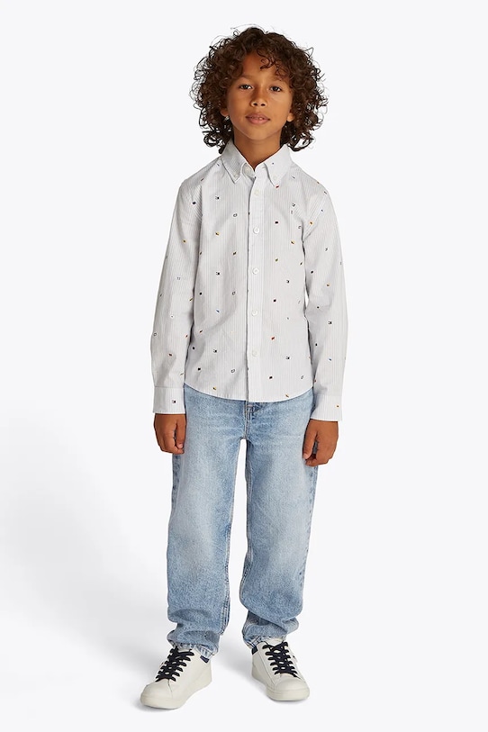 Детские джинсы Tommy Hilfiger ARCHIVE BARREL джинсы голубой KB0KB09562.PPYA