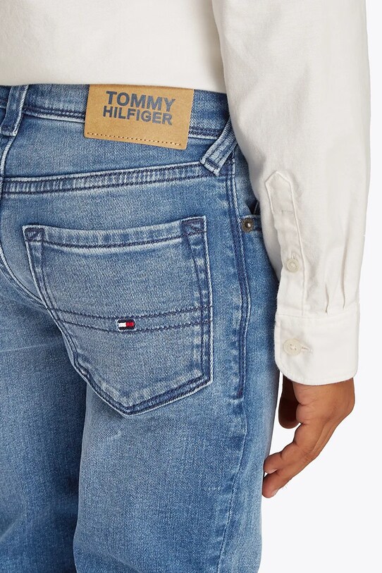 Tommy Hilfiger jeans copii SCANTON Y KB0KB09566.128.176.PPYA albastru