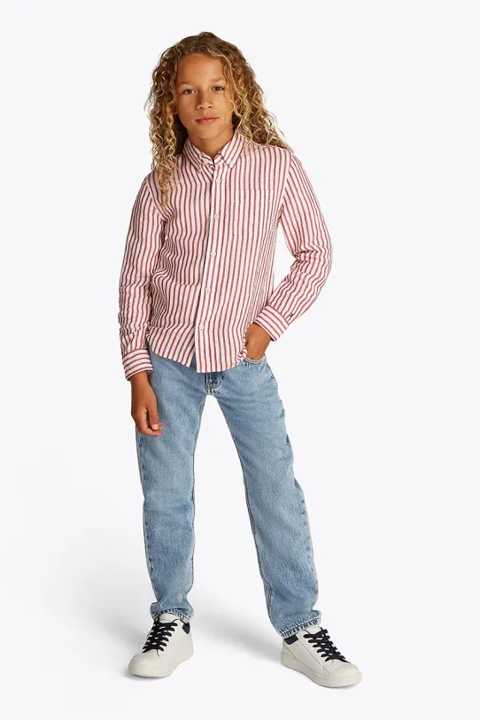 Παιδικά τζιν Tommy Hilfiger MODERN Planet friendly μπλε KB0KB09824.104.122.PPYA