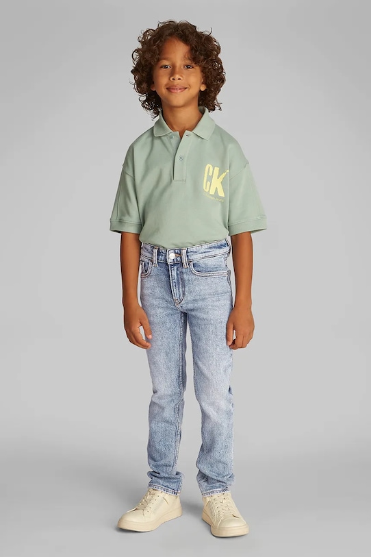 Calvin Klein Jeans jeans copii REEF jeans albastru IB0IB02475.PPYA