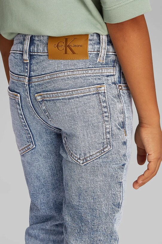 Detské rifle Calvin Klein Jeans REEF IB0IB02475.PPYA modrá