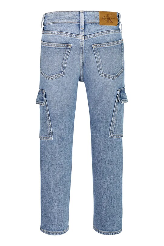 CHLAPEC Džíny Calvin Klein Jeans CARGO DAD IB0IB02477.PPYA modrá