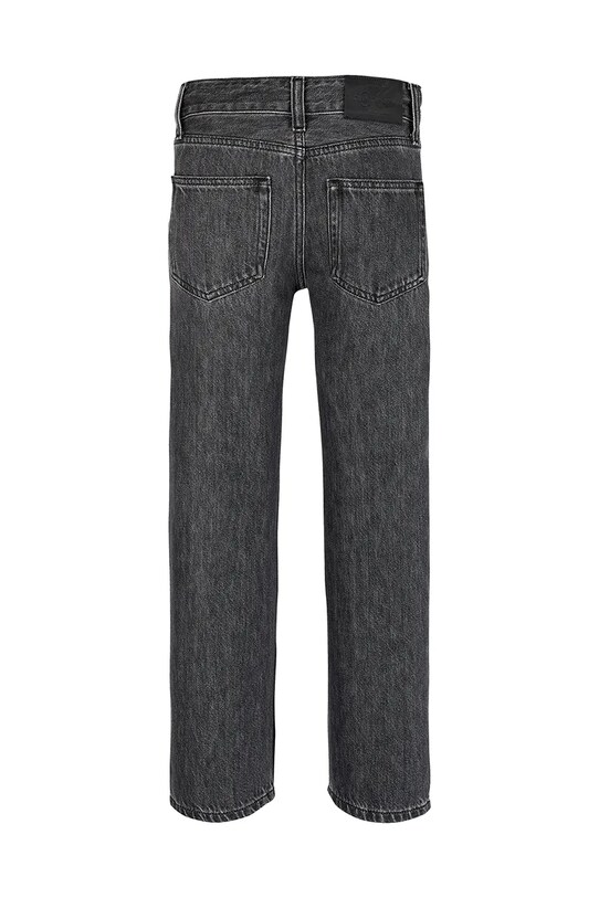 Chłopiec Calvin Klein Jeans jeansy dziecięce STRAIGHT IB0IB02479.PPYA czarny