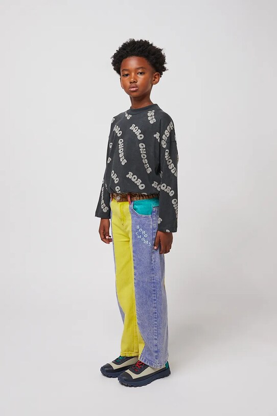 Bobo Choses jeans copii reglabil albastru 125AC087