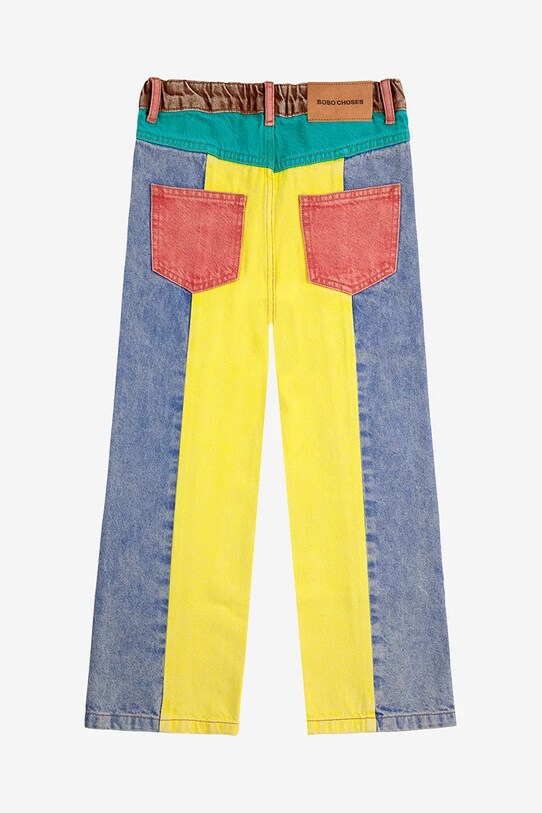 Băieți Bobo Choses jeans copii 125AC087 albastru