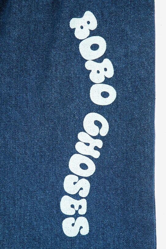 Băieți Bobo Choses jeans copii Wavy 125AC146 albastru