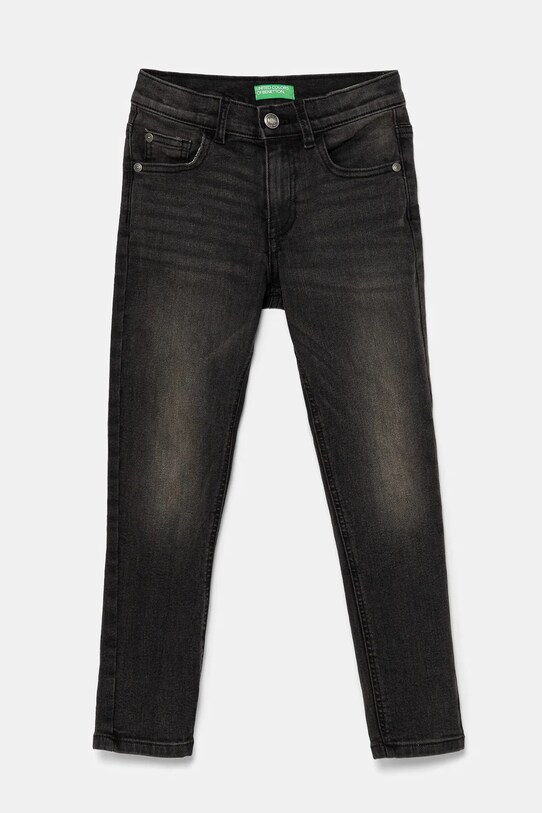 Дитячі джинси United Colors of Benetton з регулюванням чорний 4PORCE00K.G.Seasonal