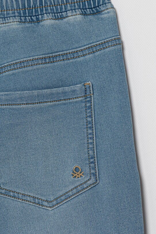 Дитячі джинси United Colors of Benetton 44LGCF04J.G.Seasonal блакитний SS25