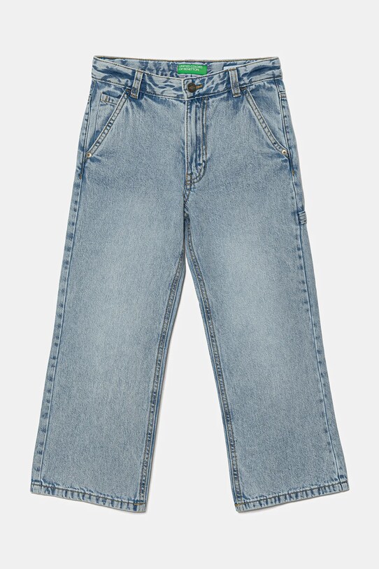 United Colors of Benetton jeans per bambini regolabile blu navy 4VJECF044.G.Seasonal