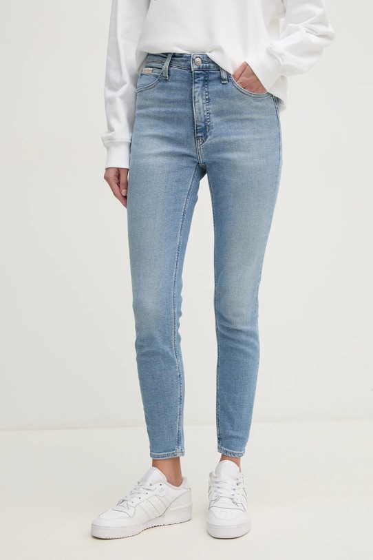 Calvin Klein Jeans jeansy Planet friendly niebieski J20J224486