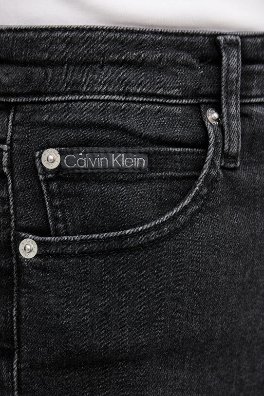 Τζιν παντελόνι Calvin Klein Jeans μαύρο J20J224487