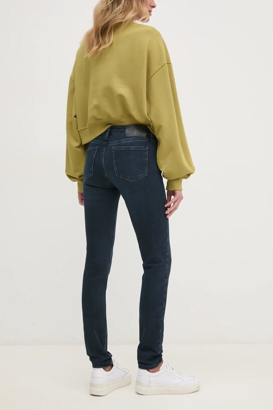 Ρούχα Τζιν παντελόνι Calvin Klein Jeans J20J224490 σκούρο μπλε