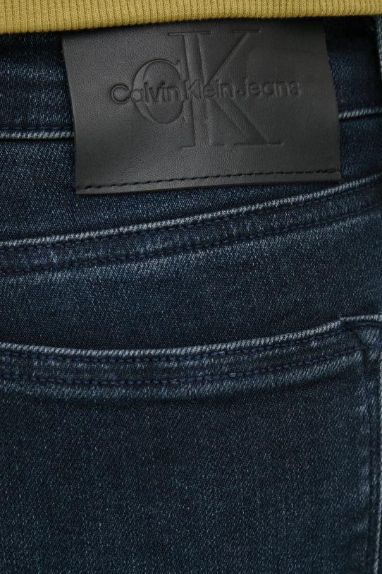 Rifle Calvin Klein Jeans tmavomodrá J20J224490