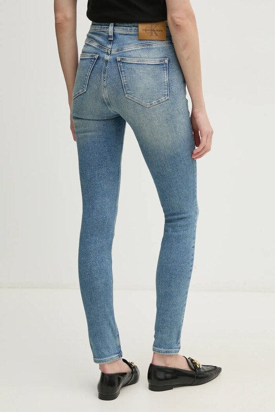 Oblečenie Rifle Calvin Klein Jeans J20J224495 modrá