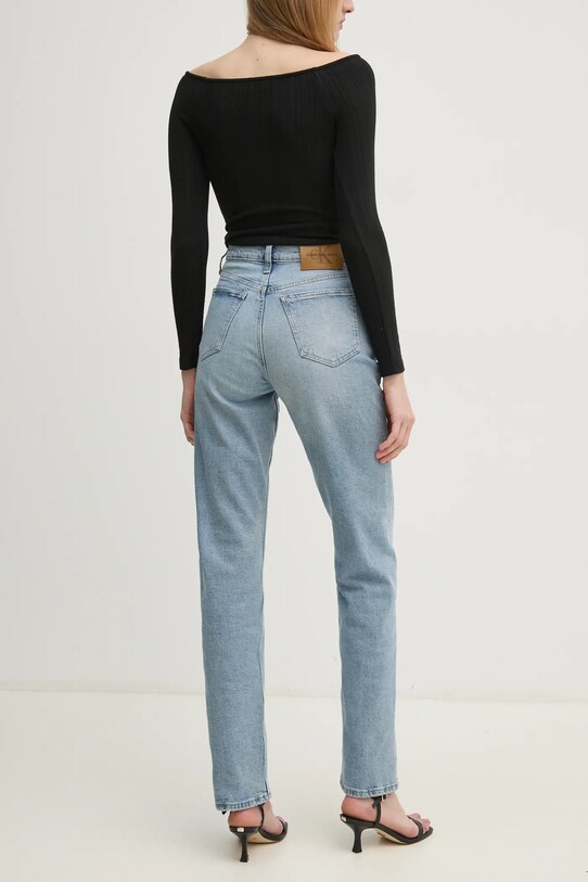 Одяг Джинси Calvin Klein Jeans J20J224501 блакитний
