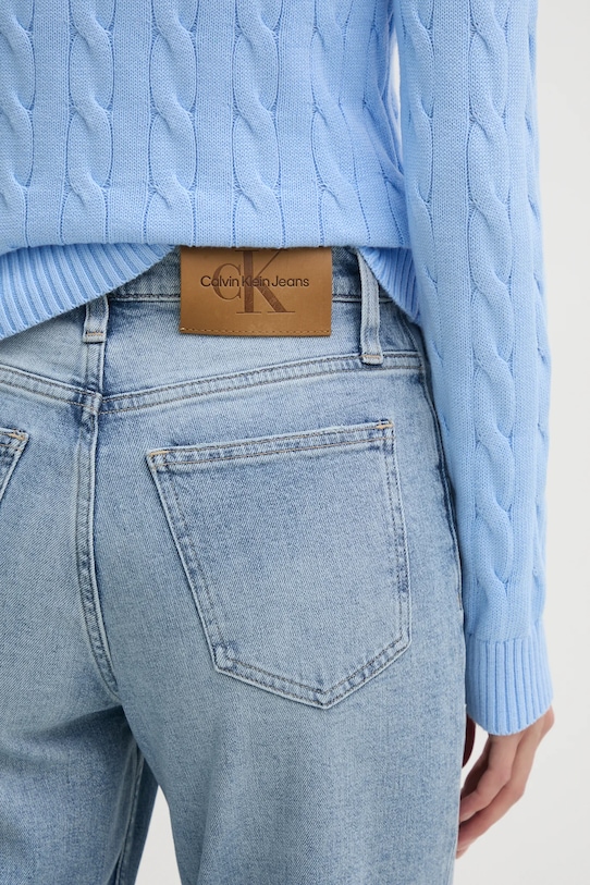 Rifle Calvin Klein Jeans J20J224515 modrá