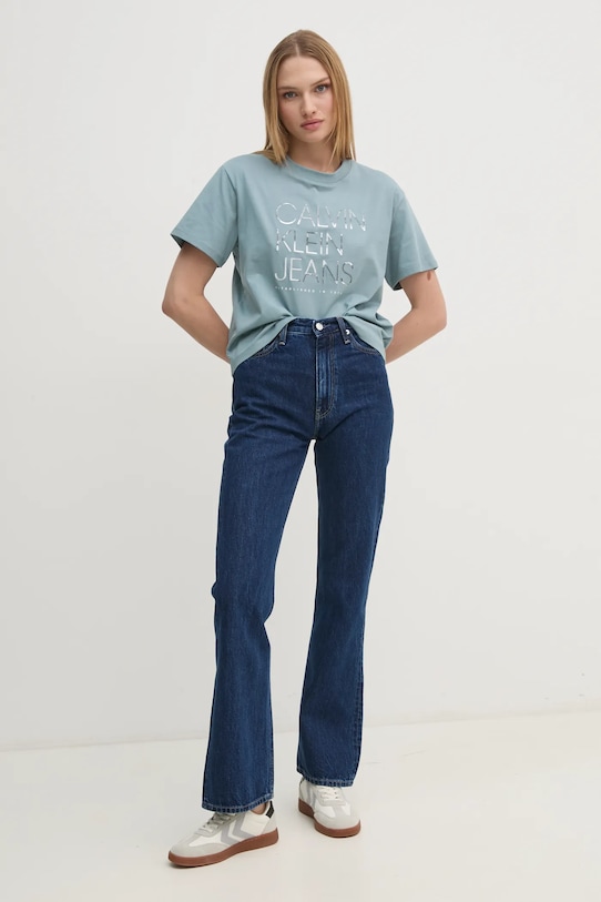 Rifle Calvin Klein Jeans J20J224524 tmavomodrá SS25