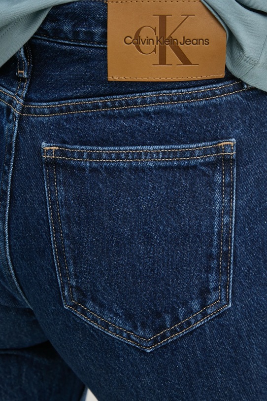 Rifle Calvin Klein Jeans tmavomodrá J20J224524