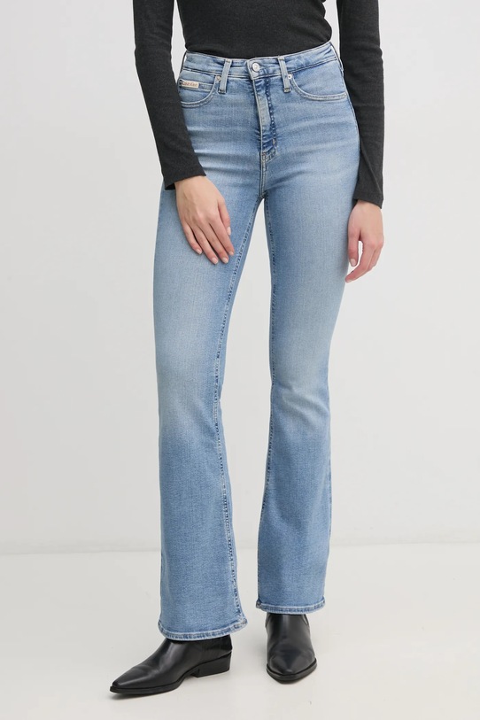 Rifle Calvin Klein Jeans Planet friendly modrá J20J224995
