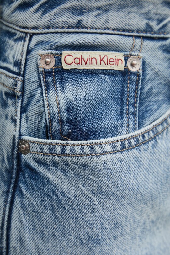 Rifle Calvin Klein Jeans modrá J20J225002