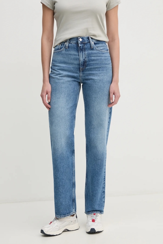 Calvin Klein Jeans jeansy Planet friendly niebieski J20J225003