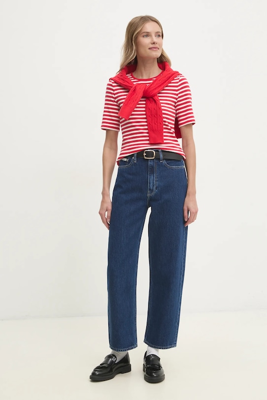 Džíny Calvin Klein Jeans J20J225004 námořnická modř SS25