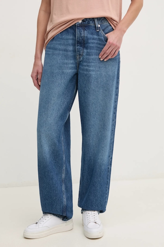 Calvin Klein Jeans jeansy Planet friendly granatowy J20J225069