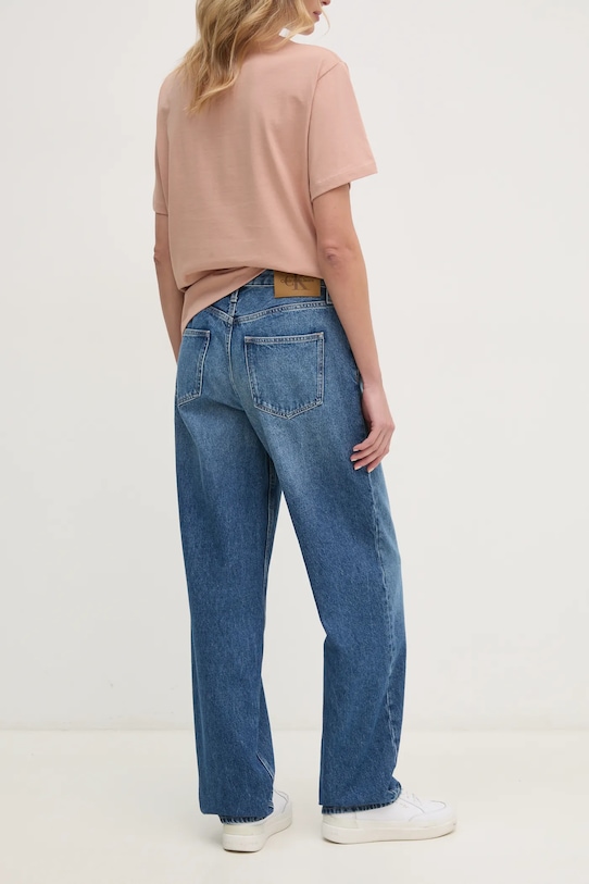 Odzież Calvin Klein Jeans jeansy J20J225069 granatowy