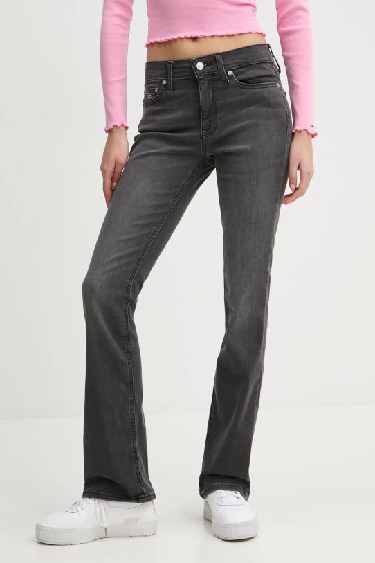 Džíny Tommy Jeans Planet friendly šedá DW0DW19570