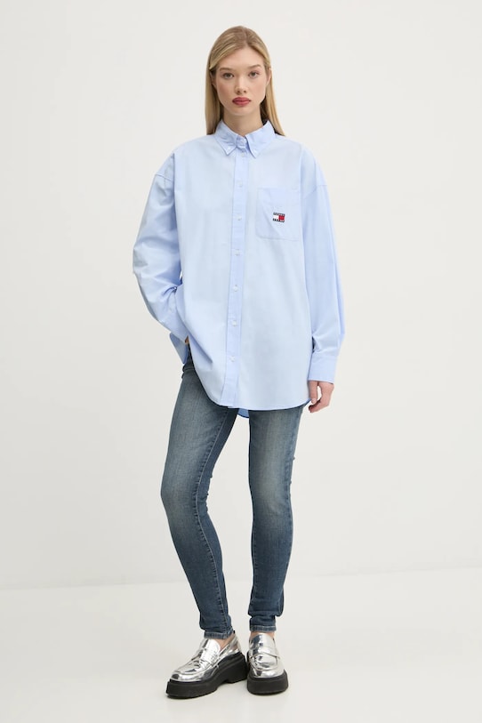 Tommy Jeans jeansi DW0DW19587 albastru SS25