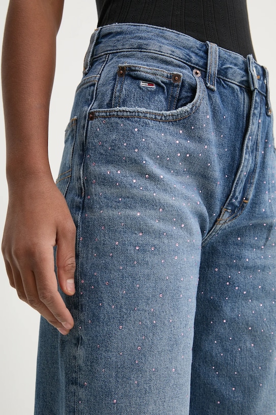 Rifle Tommy Jeans modrá DW0DW20176