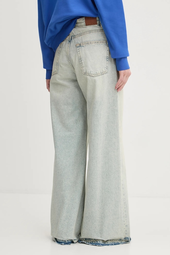 Odzież Tommy Jeans jeansy DW0DW21254 turkusowy