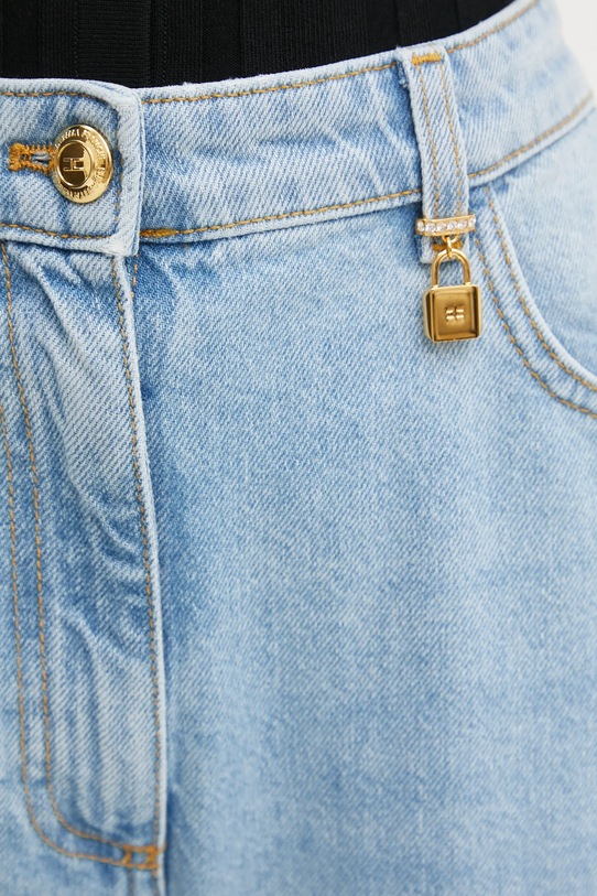 Džíny Elisabetta Franchi PJ81D51E2 modrá