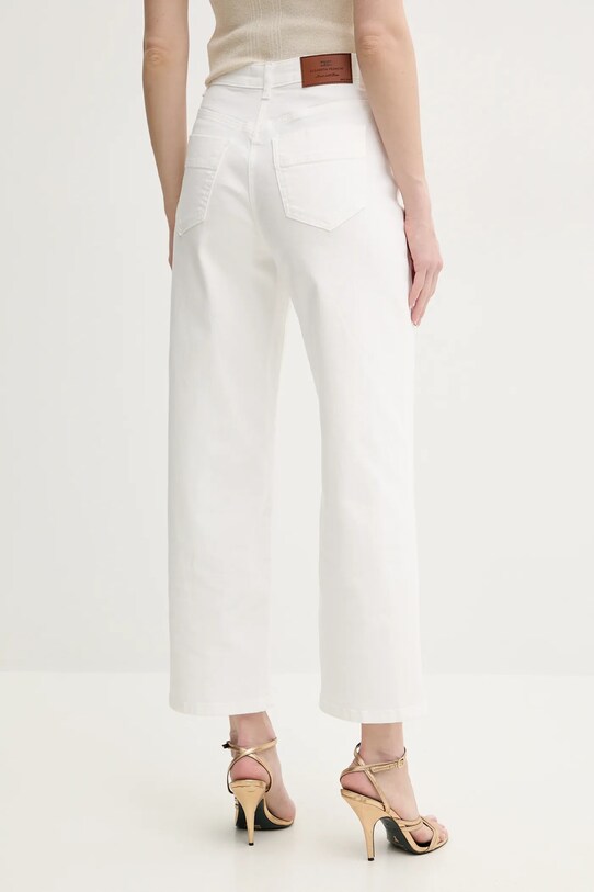 Oblečenie Rifle Elisabetta Franchi PJ87D51E2 biela