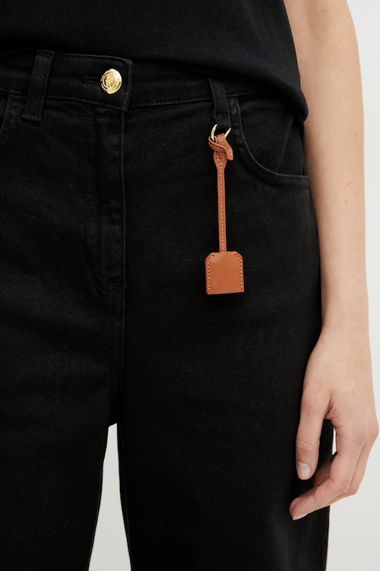 Джинси Elisabetta Franchi чорний PJ87D51E2