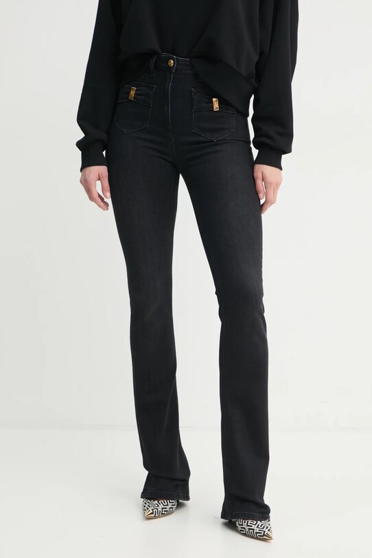 Elisabetta Franchi jeans nero PJ88N51E2