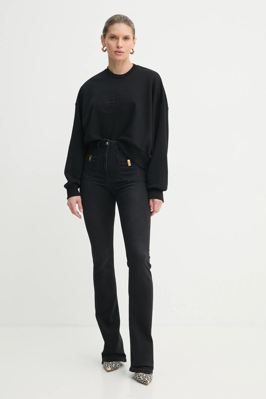 Elisabetta Franchi jeans PJ88N51E2 nero SS25