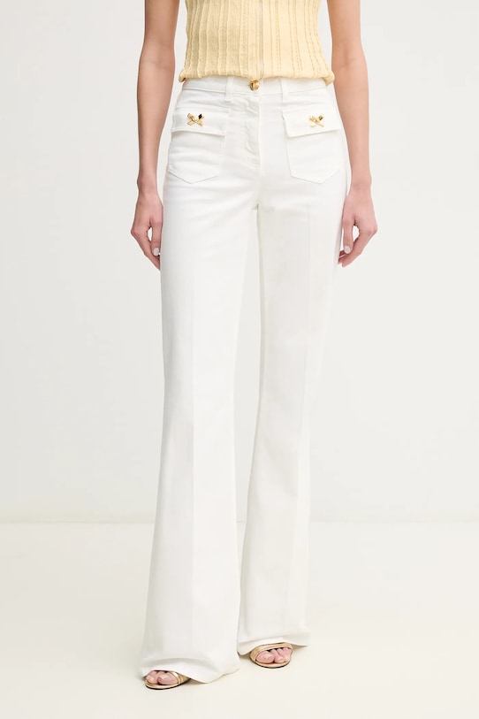 Джинсы Elisabetta Franchi белый PJ93N51E2
