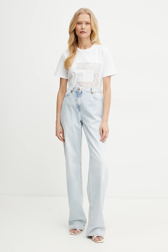 Traperice Elisabetta Franchi PJ94I51E2 plava SS25