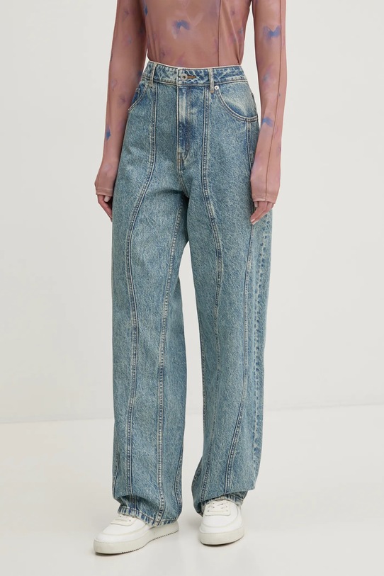 HUGO Blue jeansy Planet friendly niebieski 50531726