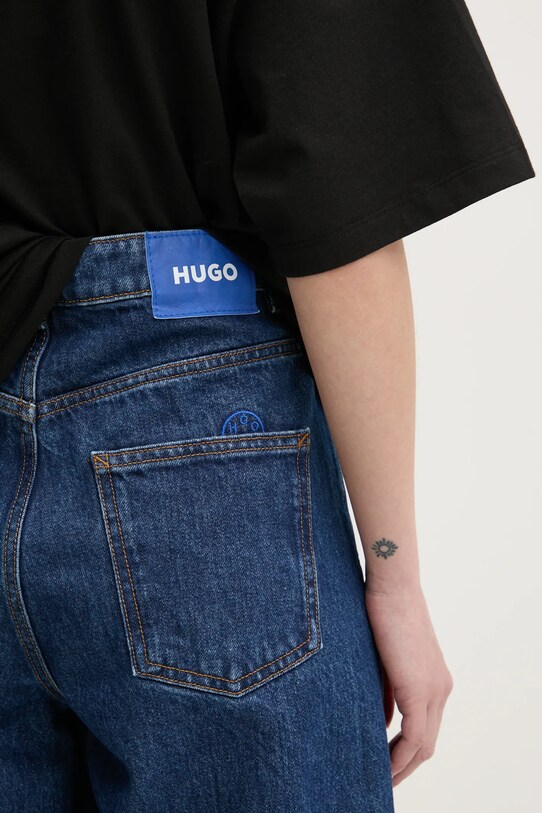 Hugo Blue jeansy granatowy 50534157